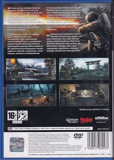 Call of Duty World At War: Final Fronts - PS2 (B Grade) (Genbrug)